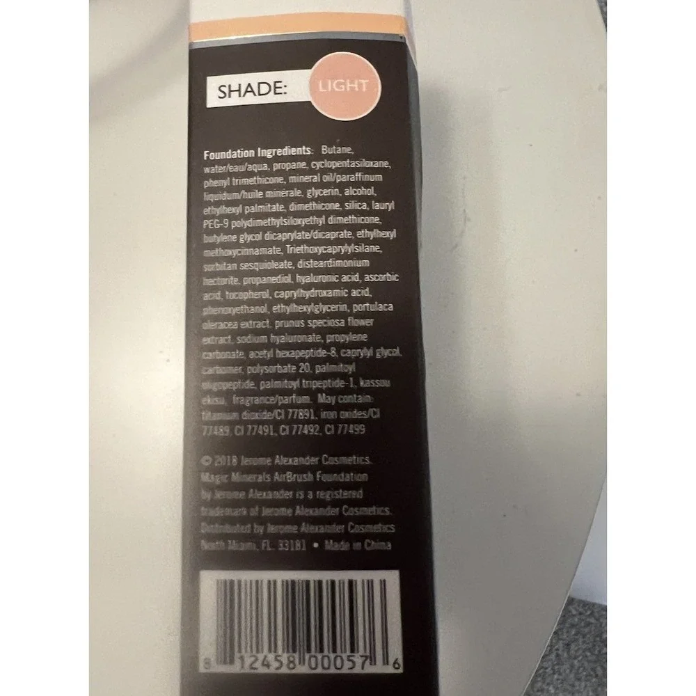 Jerome Alexander MagicMinerals AirBrush Foundation Kit - Light (3 Piece)